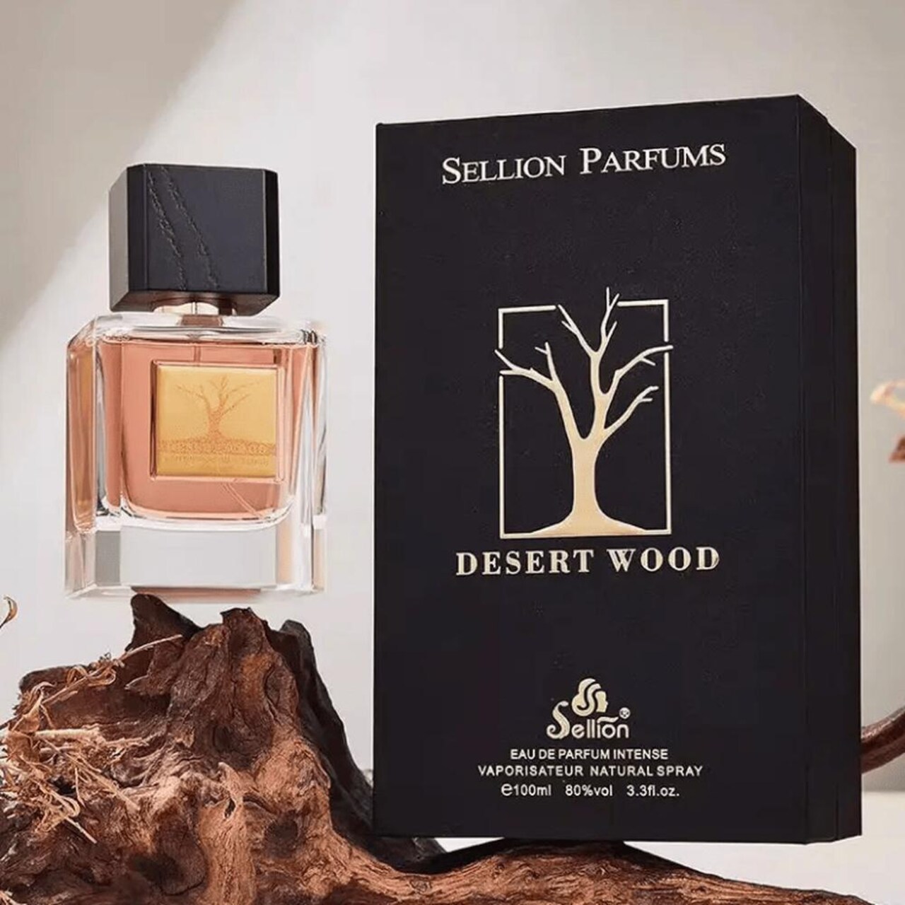 Sellion - Brown - Elegant Musk Fragrance for Men and Women - 1 Piece